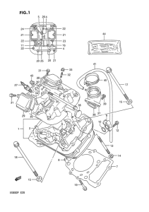 VX800 Головка цилиндров