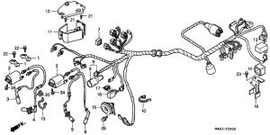VT1100C2 Harness wire