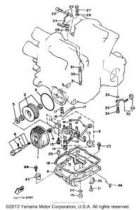 XVZ13T Маслянный фильтр