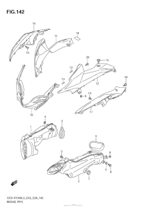 GSX-R1000Z Intake Pipe (Gsx-R1000L3 E03)