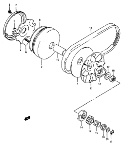 AP50 Трансмиссия
