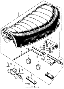 SL350 Сиденье