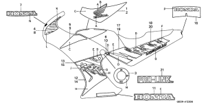 NSR50F Stripe / mark
