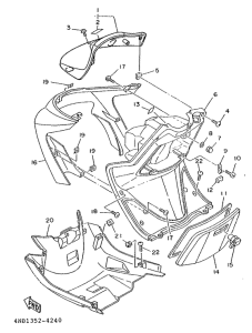XC125 Ветровое стекло