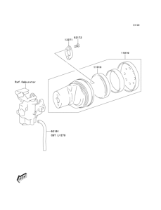 KDX50 Воздушный фильтр