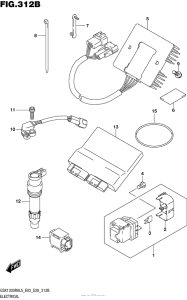 GSX1300R (ABS) Electrical (Gsx1300Ral5 E28)