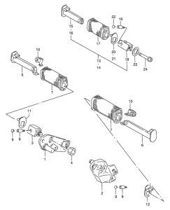 LS650 Подножки