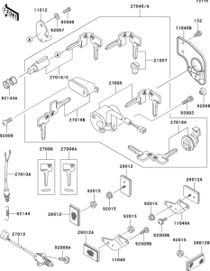 EN500 Замок зажикания