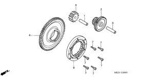 CB1300S (ABS) Муфта стартера