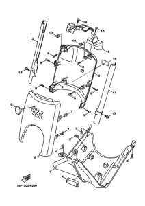 XF50 Щиток облицовочный
