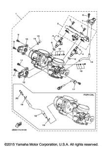 XT1200ZE Впускная система 2