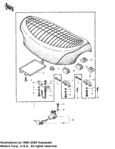 KZ400 Пружина