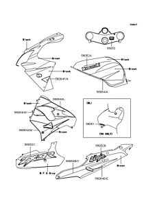 ZX900 Наклейки