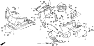 GL1500SE Обтекатель