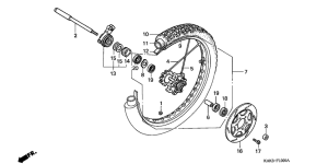 CRM125R Transom + tube
