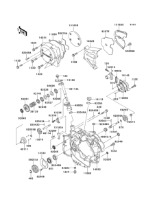 KMX125 Engine cover(s)(1 / 2)
