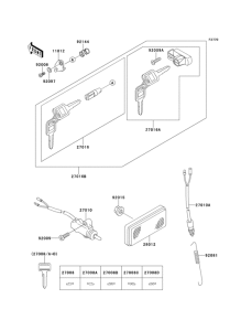  Замок зажигания