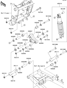 EX300 Подвеска  /  амортизатор