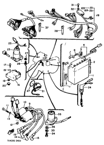 XJ900 Электрика 1