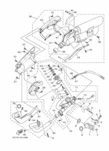 XV1900CU Выхлоп