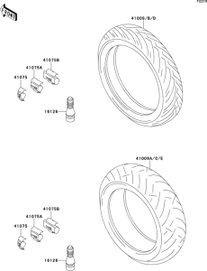 ZX900 Покрышки