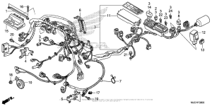 CBR600RR (ABS) Жгут проводов