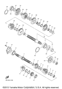 YZF-R1 Трансмиссия