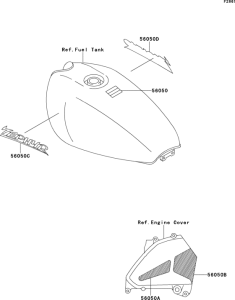 ZR550 Decals(zr550-b2)