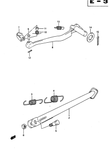 DR650 Подножки