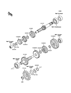 KL110 Трансмиссия