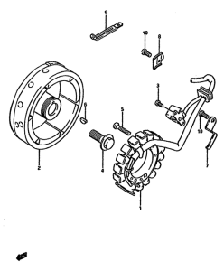 DR600 Зажигание