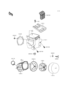  Воздушный фильтр
