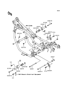 ZL400 Рама ,крепежные детали