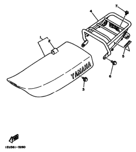XT350 Пружина