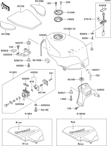 ZX500 Fuel tank(1 / 2)(zx500-c1)