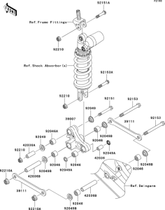 ZX1000 Подвеска