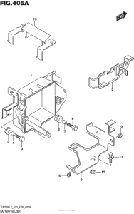 TU250 Battery Holder