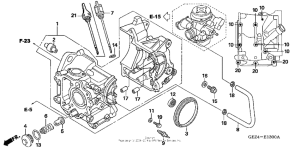 NPS50 Картер двигателя