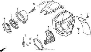 CR500R Воздушный фильтр