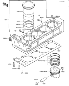 ZG1000 Цилиндр / поршень
