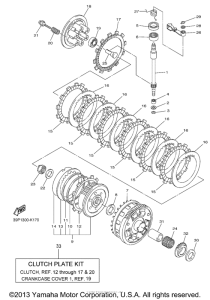 FZ8NACB Сцепление
