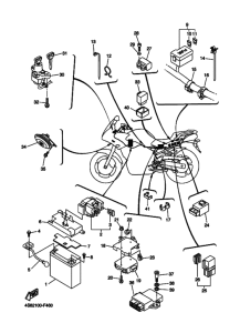 FZ6SW FZS6W Equipo electrico