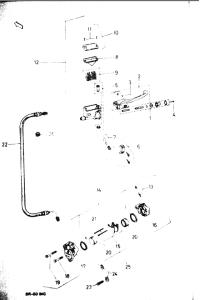 DR-50 Передний тормозной цилиндр