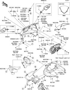 EX250 Обтекатели