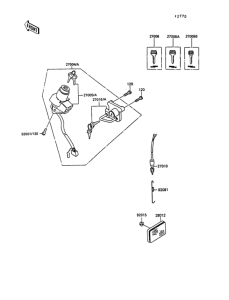 KL250 Ignition switch(kl250-d7)