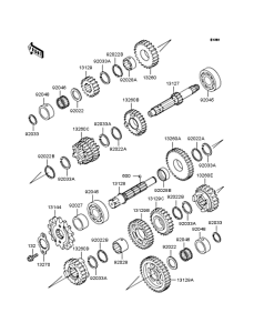 ZR250 Трансмиссия