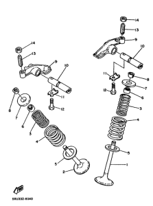 XT500 Клапана