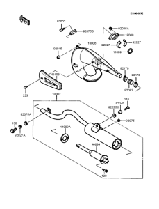KMX50 Глушитель