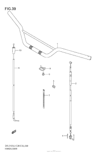  Handlebar (Dr-Z125Ll3 E28)