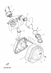 YN50 Впускная система